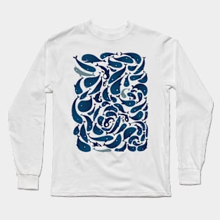 Whales Long Sleeve T-Shirt